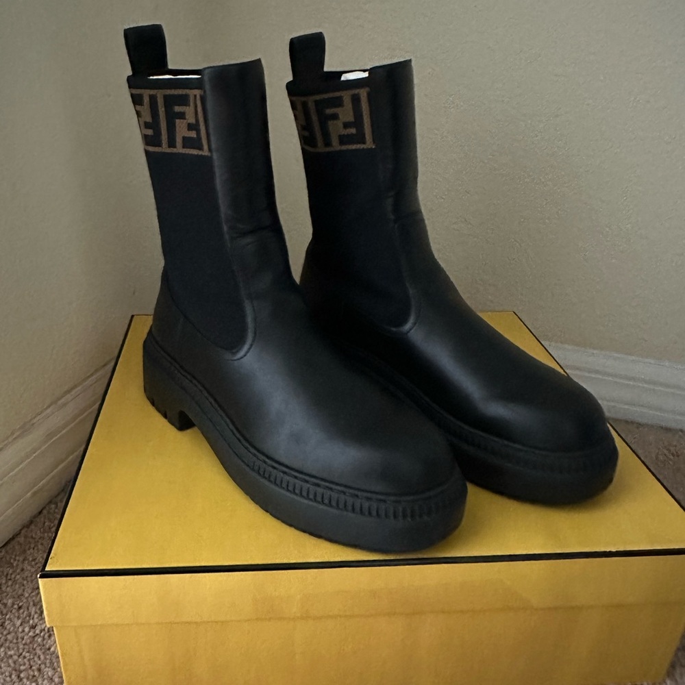 Fendi Biker Boots